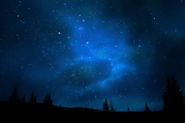 universe filled with stars, nebula and galaxy