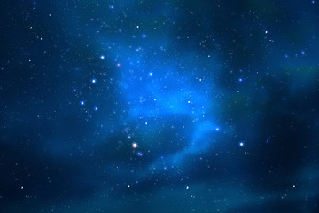 universe filled with stars, nebula and galaxy