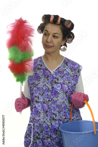 schürze putzfrau