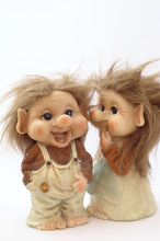 Danish Troll Dolls (close Up)