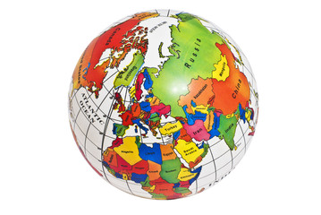 map of the northern hemisphere