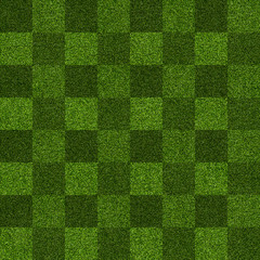 Wall Mural - Seamless Artificial Grass Field Texture