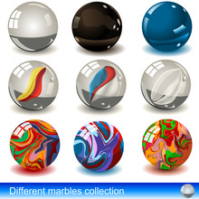 Different Marbles Collection