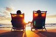 © EpicStockMedia - Happy Romantic Couple Enjoying Beautiful Sunset at the Beach