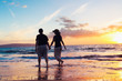 © EpicStockMedia - Senior Couple Enjoying Sunset at the Beach