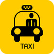 Taxi - vector icon