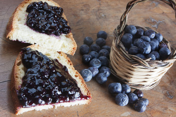 Blueberry jam