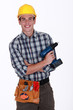 © auremar - Man with a cordless screwdriver