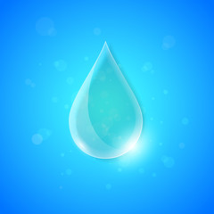 Sticker - Water concept background