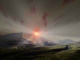 Wall Mural - fantasy landscape