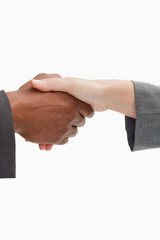 Poster - firm handshake