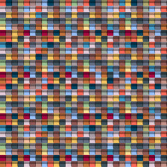 Wall Mural - Geometric multicolored background