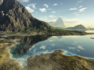 Wall Mural - fantasy landscape