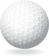 Golfball Vektor