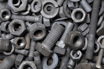 Nuts and bolts components in total chaos