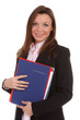 © Racle Fotodesign - hübsche junge frau mit bewerbungsunterlagen