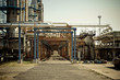 © ctvvelve - oil refinery tunnel in the industrial area