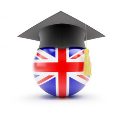 Study in England, learning English