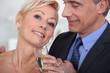 © auremar - Mature couple drinking champagne