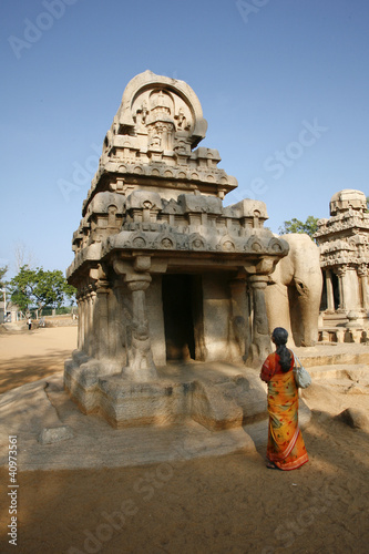 Fotografia, Obraz Mahabalipuram, Tamil Nadu, South India