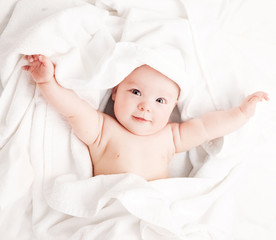 baby after shower