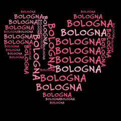 Aufkleber - Ich liebe Bologna | I love Bologna