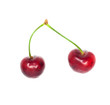© schankz - Cherries; objects on white background