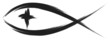 © Ioan Panaite - christian fish symbol with cross