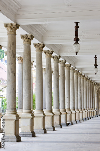 Fotografie, Obraz Mlynska Colonnade, Karlovy Vary (Carlsbad), Czech Republic