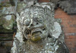 traditional balinese statue on  bali, indonesia