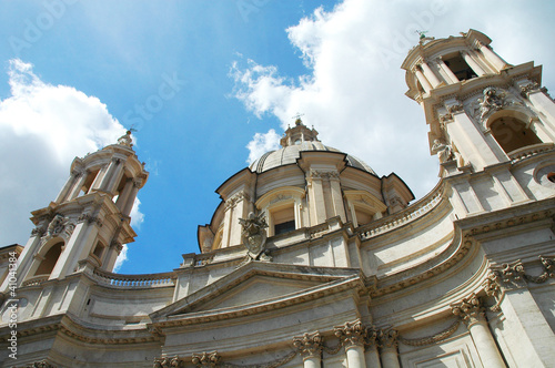 Fotografie, Obraz Chiesa principale di Piazza Navona, Roma, Italia