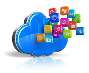Poster - Cloud computing concept