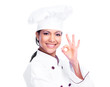 © grinny - Chef woman.