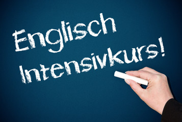 Poster - Englisch Intensivkurs !