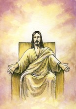 God Seated With Open Arms