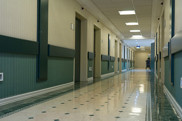 Wall Mural - Hospital corridor