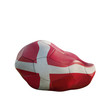denmark deflated soccer ball