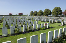 WWI Britischer Soldatenfriedhof Poekapelle Flandern Belgien