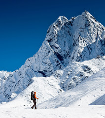 Poster - Hiking in Himalaya mountains