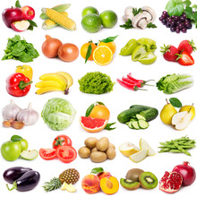 Collection Of Fruits And Vegetables