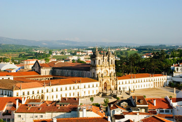 Sticker - Alcobaca monastery, Leiria, Portugal