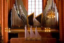Old Organ In Christian Church