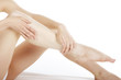 balsamowanie skóry nóg