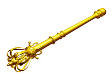 Scepter In Pure Gold