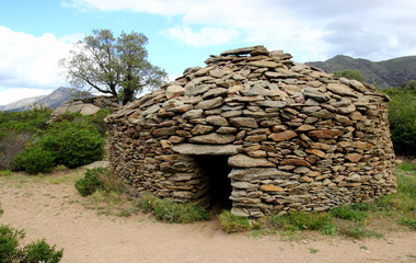 Dry-stone hut