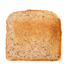 Crusty Bread Toast Slice