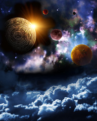 Wall Mural - maya prophecy
