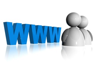 Wall Mural - internet