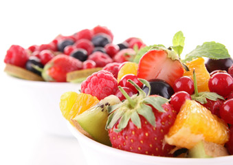 Wall Mural - fruits salad