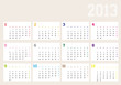 2013 calendario